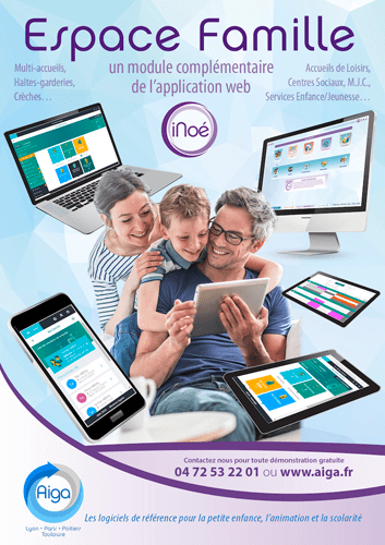 Visuel documentation iNoé logiciel espace famille