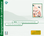 Visuel tapis souris engagement de confiance Aiga